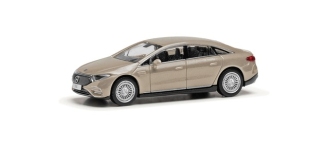 Herpa 430944-002 - H0 - Mercedes-EQ EQS - kalaharigold